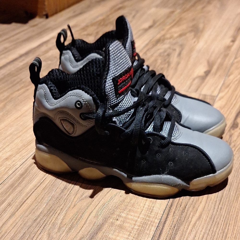 Jordan Kids Sneakers Black and Gray